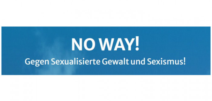 Logo No Way, Schriftzug 
