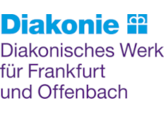 Logo und Weiterleitung zum Diakonischen Werk für Frankfurt und Offenbach