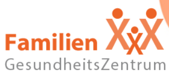 Logo und Weiterleitung zum Familiengesundheitszentrum